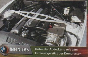 Motorraum Z4 mit ASA Kompressor